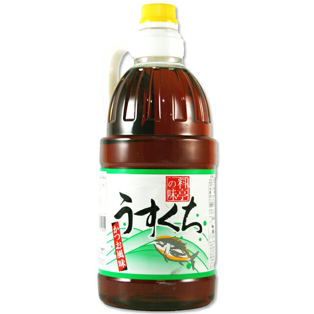 商品詳細 ■商品番号 082868 ■商品種別 醤油 ■内容量 1.5L ■保存方法 0 ■賞味期限 0 ■栄養成分表示 0 ■メーカー 0 ■原材料 0 コメント 「フンドーキン 料亭の味 うすくち」は、かつおぶしからとっただしをしょうゆに加えた、旨味と風味がきいただし醤油です。素材の色味を大切にしたいときに最適です。