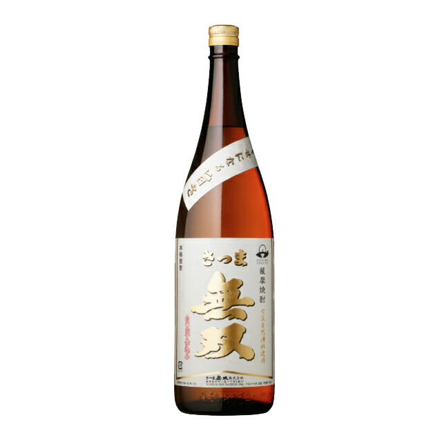 無双 白ラベル 25度 1800ml 芋焼酎 さつま無双