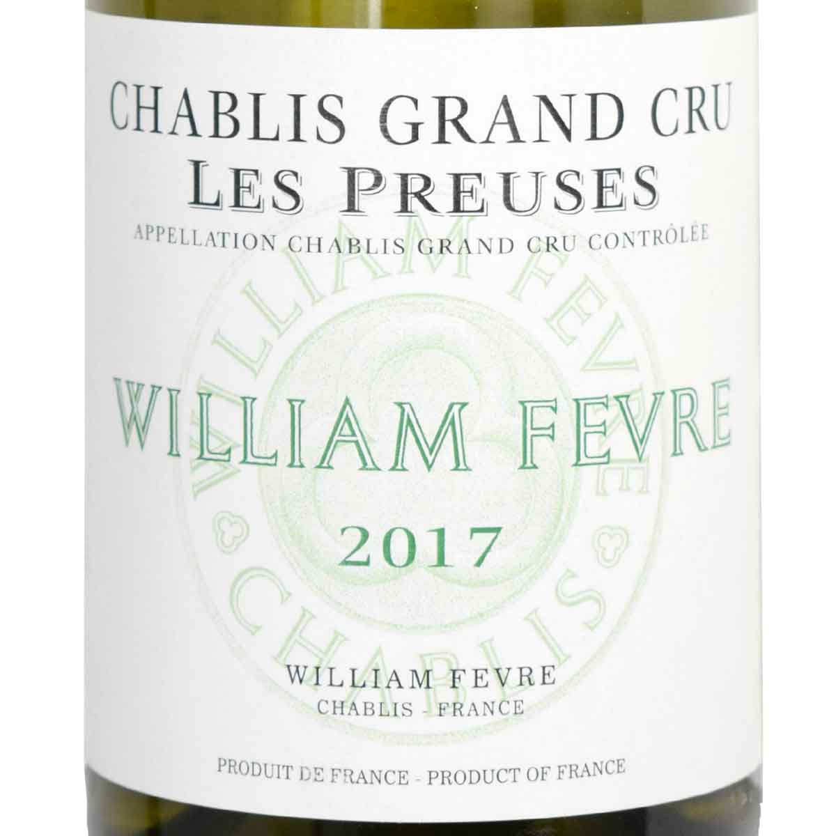 ［2017］［特級畑グランクリュ］シャブリ レ・プリューズ 750ml白 ウィリアム・フェーブルAOC Chablis Grand Cru Preuses, Bourgogne, Chablis, France William Fevre ウィリアム・フェーヴル sakedondon-10018962 酒どんどん 楽天市場店 サンプル画像2
