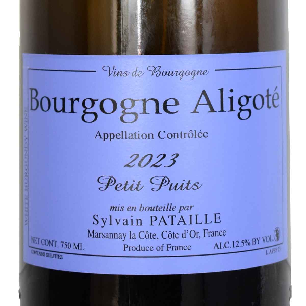 ［2023］［プティ・ピュイ］ブルゴーニュ・アリゴテ 750ml白 750ml白 シルヴァン・パタイユBOURGOGNE ALIGOTE Petit Puits / SYLVAIN PATAILLE sakedondon-10019666 酒どんどん 楽天市場店 サンプル画像2