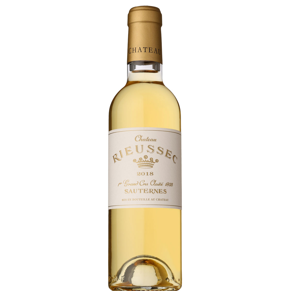 シャトー・リューセック 2018 375mlハーフボトル 貴腐ワイン ソーテルヌ 格付1級　Chateau Rieussec Sauternes　送料は無料（送料欄にクール便代金が加算されます）