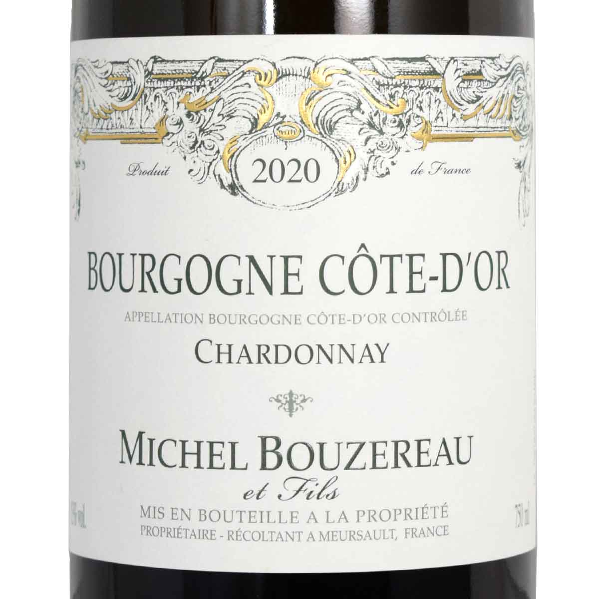 ［2020］ブルゴーニュ・コート・ドール・シャルドネ 750ml白 ドメーヌ・ミシェル・ブーズローBourgogne Cote d’Or Chardonnay Domaine Michel Bouzereau sakedondon-10019373 酒どんどん 楽天市場店 サンプル画像2