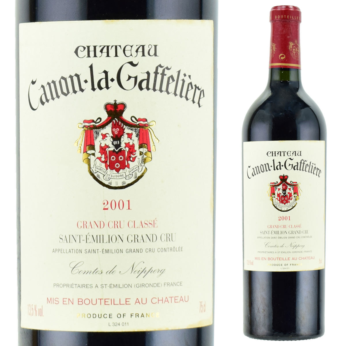 Chateau CANON LA GAFFELIERE　送料は無料（送料欄にクール便代金が加算されます）