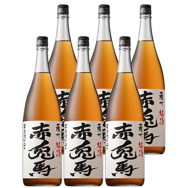 濱田酒造 赤兎馬 梅酒 赤兎馬梅酒(せきとば) 14度 1800ml×6本 リキュール 薩洲濱田屋伝兵衛　※北海道・東北エリアは別途運賃が1000円発生します。