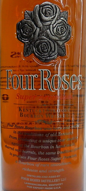 原酒だけを贅沢に使って生まれるフォアローゼズの最上級品　フォアローゼズ プラチナ 750ml 43度 [正規品]