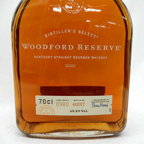 並外れてなめらかな味わい　ウッドフォードリザーブ　43.2度 700ml [並行品]