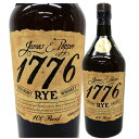 9割を超えるライ麦比率 ジェームズ・E・ペッパー 1776 ライ 50度 750ml アメリカ