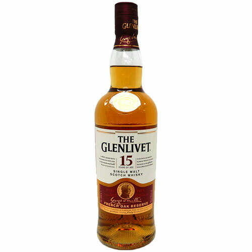 ザ・グレンリベット15年 フレンチオーク 40度 700ml　※【送料無料(北海道・東北・沖縄以外)】
