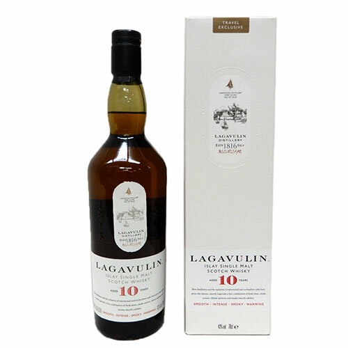 パワフルでエレガントな味わい　ラガブーリン(ラガヴーリン)10年　43度 700ml　※【送料無料(北海道・東北・沖縄以外)】