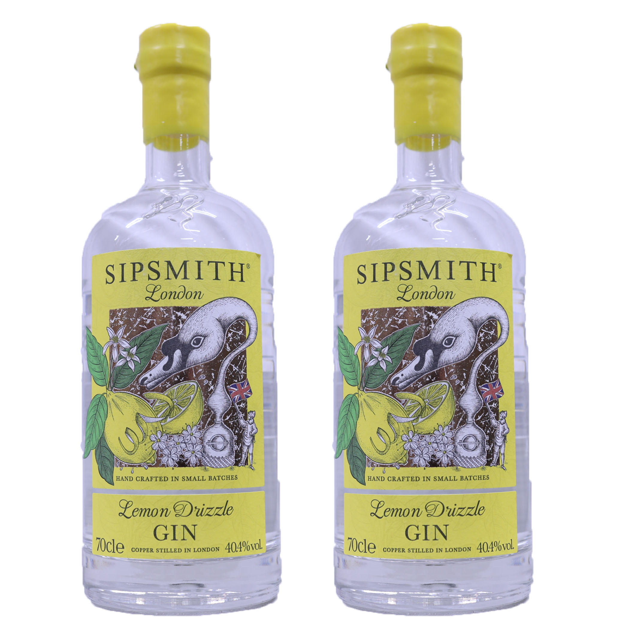 【2本】驚くほど飲みやすく、爽やかなレモンジン シップスミス　レモン ドリズル40.4度700ml