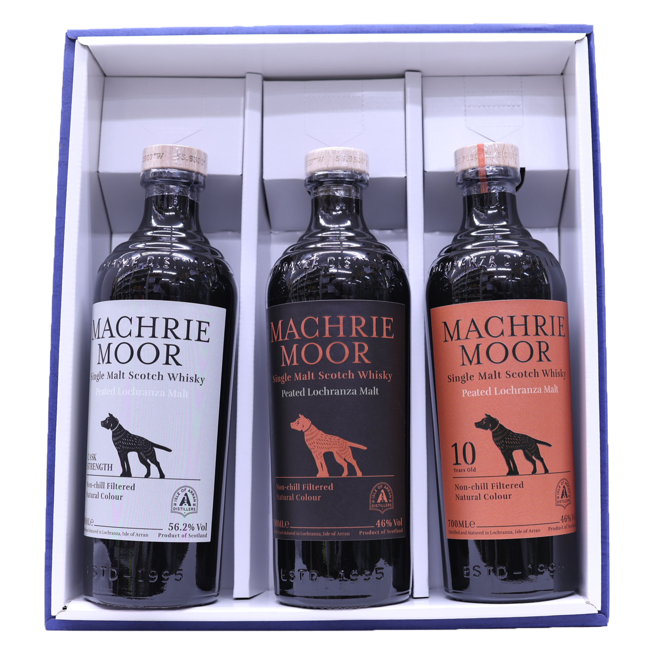 【ギフト】マクリムーア最強3本セット　マクリムーア10年46度、マクリムーア46度、マクリムーアカスクストレングス56.2度700ml