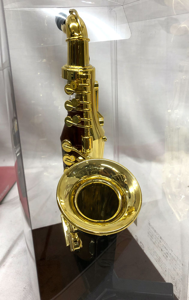 ミニチュアボトル ブランデー　ラプリエール　ミニ　テナーサックス