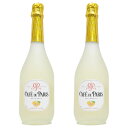 【2本】グレープフルーツのさわやかな香りと味わい スパークリング カフェドパリ(CAFE DE PARIS) グレープフルーツ フランス 750ml ×2本