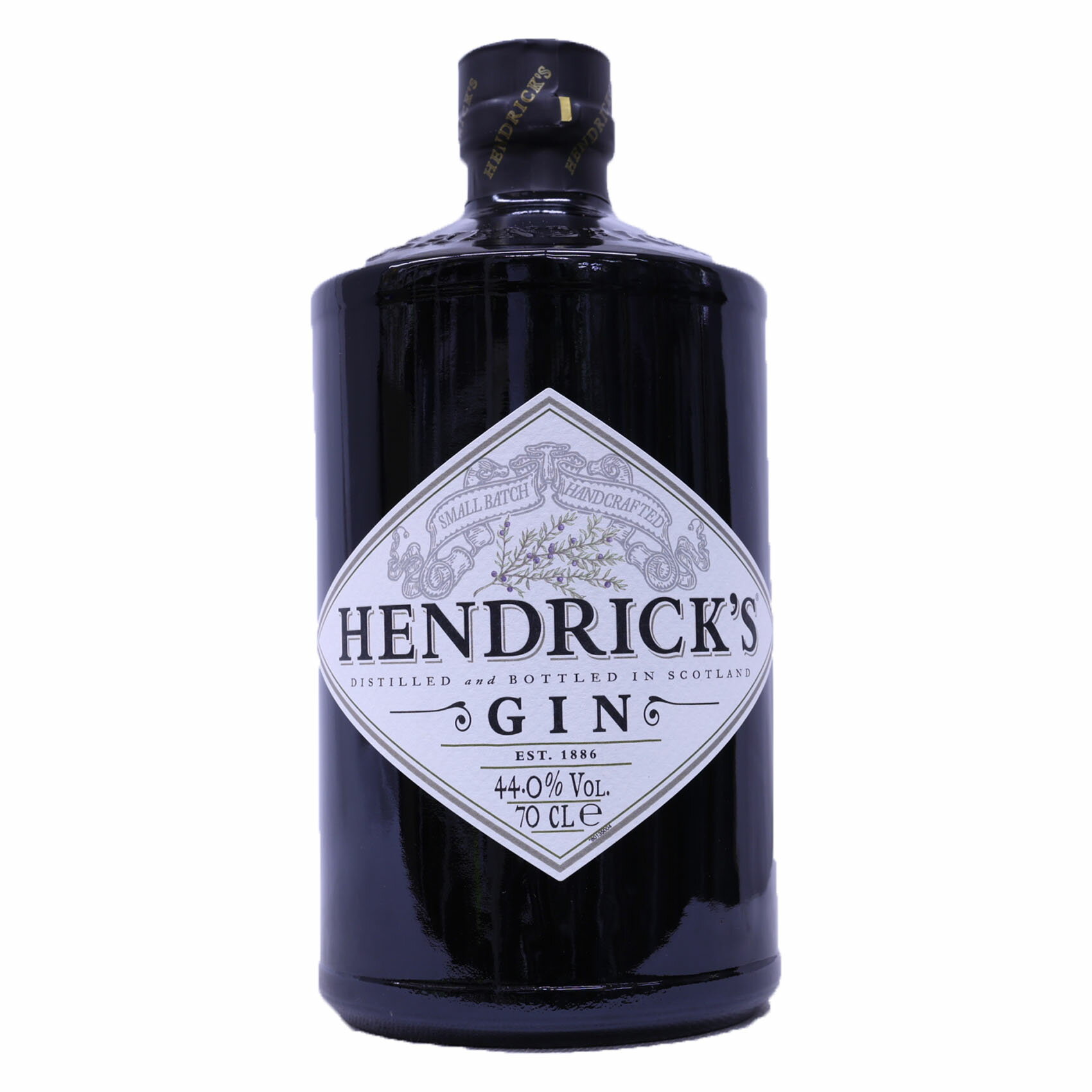 優しい飲み口、なめらかなのど越し ヘンドリックスジンン44度700ml スコットランドで蒸留・瓶詰め