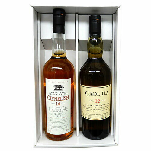 高級ウイスキー2本セット クライヌリッシュ14年46度700ml、カリラ12年43度700ml シングルモルト ギフトボックス入り 高級ウイスキー2本セット クライヌリッシュ14年46度700ml、カリラ12年43度700ml シングルモルト ギフトボックス入り