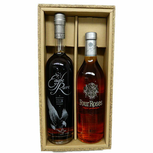 バーホン飲み比べ2本セット イーグルレア10年 シングルバレル 700ml & フォアローゼズ プラチナ 750ml 父の日 誕生日 ギフト