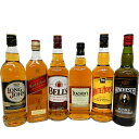スコッチウイスキー飲み比べ限定6本セット　ホワイトホース、ベル、ウインチェスター、ジョニ赤、ロングジョン、ティーチャーズ