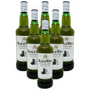 ウイスキー6本セット ブラック&ホワイト 40度700ml×6 ※【送料無料(北海道・東北・沖縄以外)】