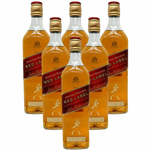 ジョニーウォーカー赤(レッドラベル) 700ml×6本セット ジョニーウォーカー赤(レッドラベル) 700ml×6本セット