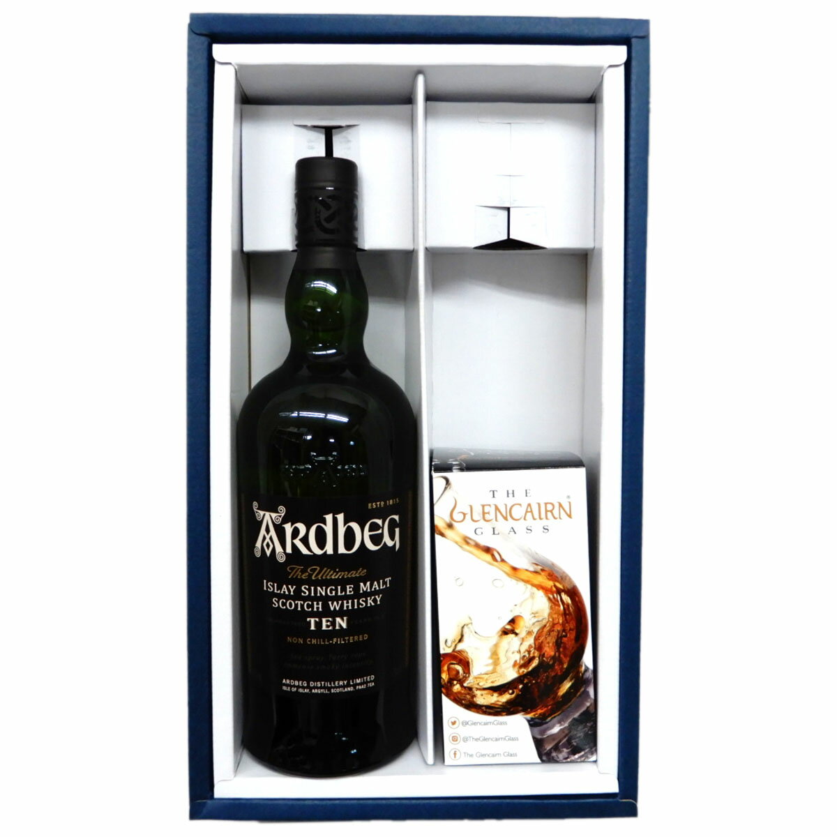 アードベッグ10年46度700ml グレンケアンモルトウイスキーグラスセット