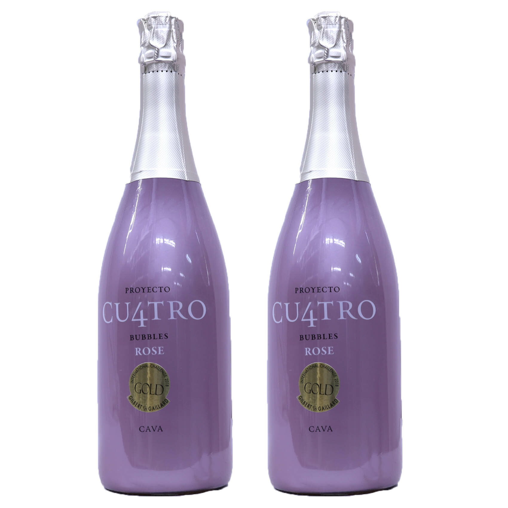 4種類のブドウ品種によるキレのある味わい クロ・モンブラン クワトロ・カヴァ・ロゼ 750ml 11.5度 エノテカ 2本