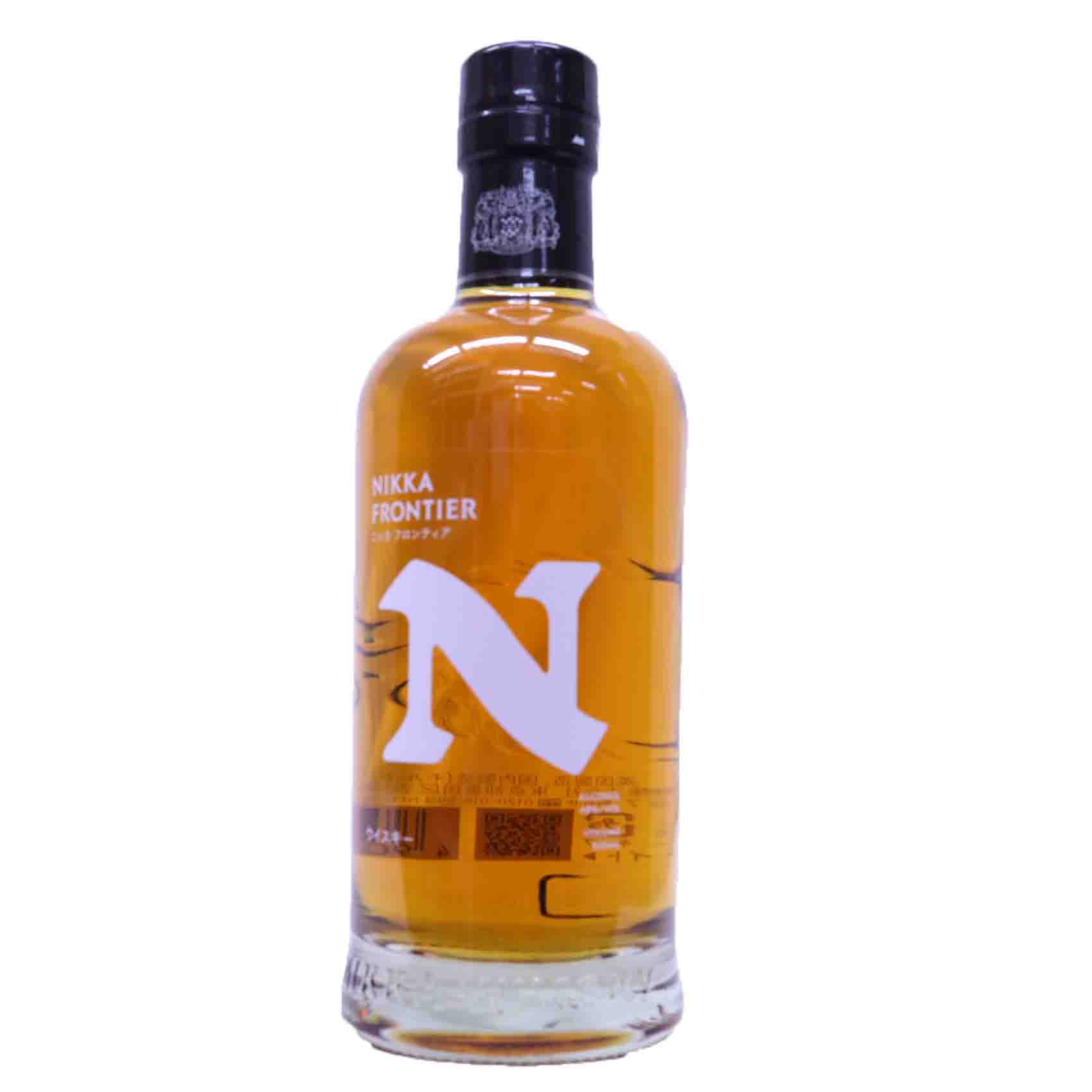 薫り高くスモーキーな味わいが特徴 ニッカ フロンティア 500ml 48度ノンチルフィルタード
