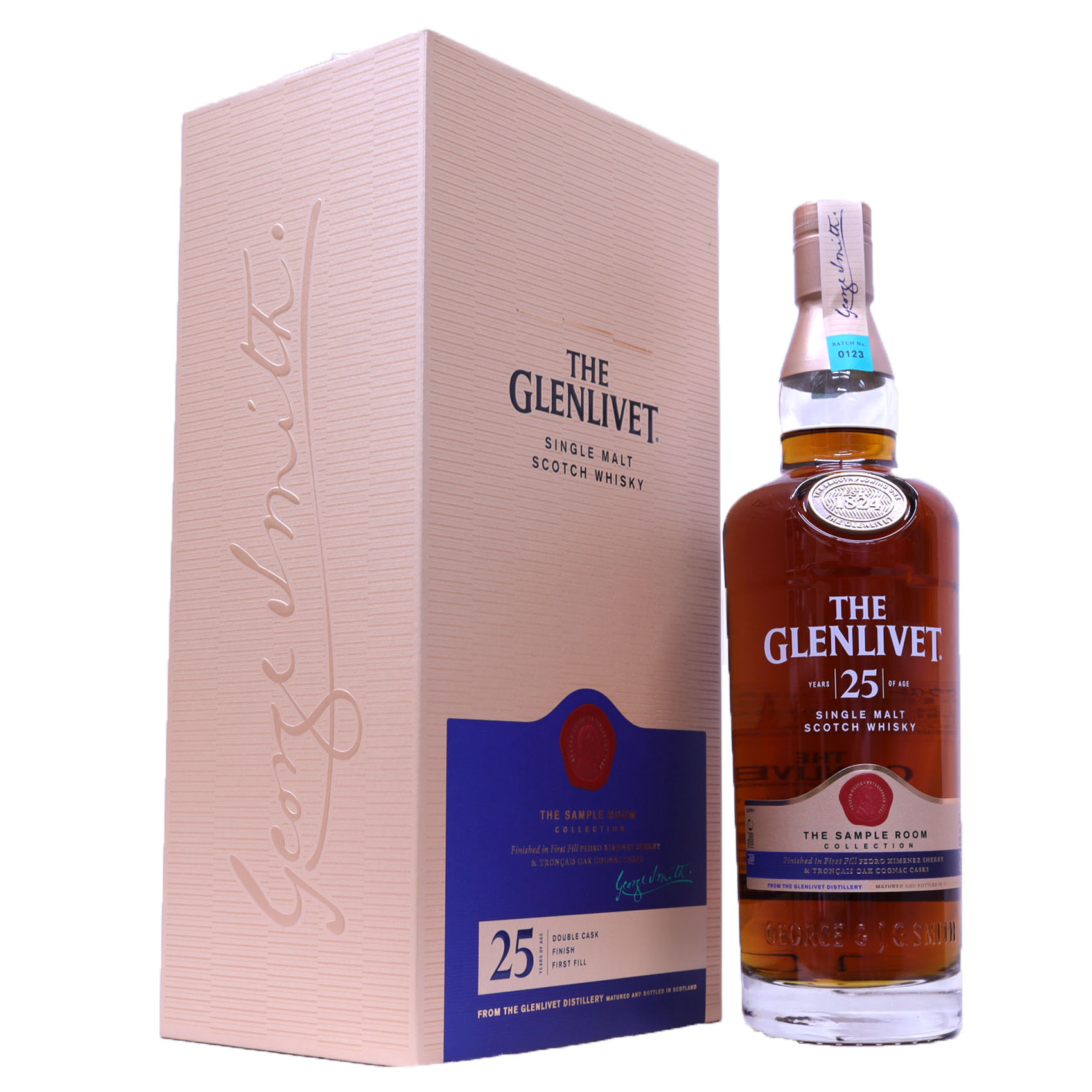 GLENLIVET この度のリニューアルによって複雑さとリッチさのレベルをさらに一段階上のレベルへと引き上げました グレンリベット25年 43度700ml[正規