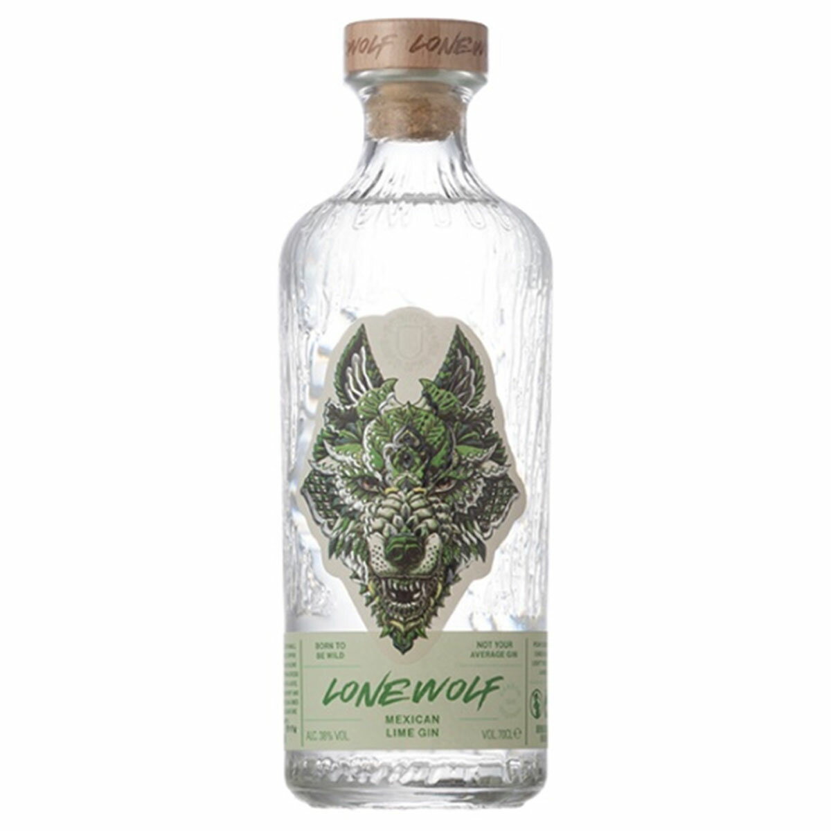 リニューアルして新登場! ローンウルフ メキシカンライムジン 38度 700ml 「カクタス&ライムジン」の味わいを引き継いだ