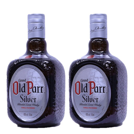 フルーティーでスムーズな爽快感が魅力  オールドパー シルバー 箱入り40度 750ml スコッチウイスキー 2本