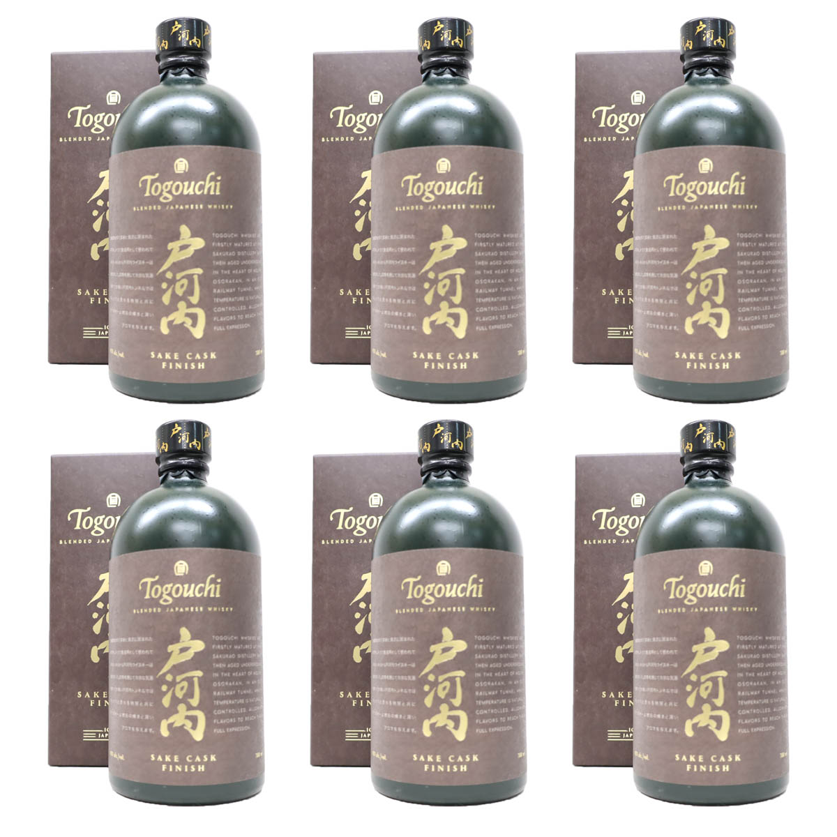 白ブドウのような酸味のある甘い香り 戸河内 サケカスクフィニッシュ40度700mlボックス入り 6本