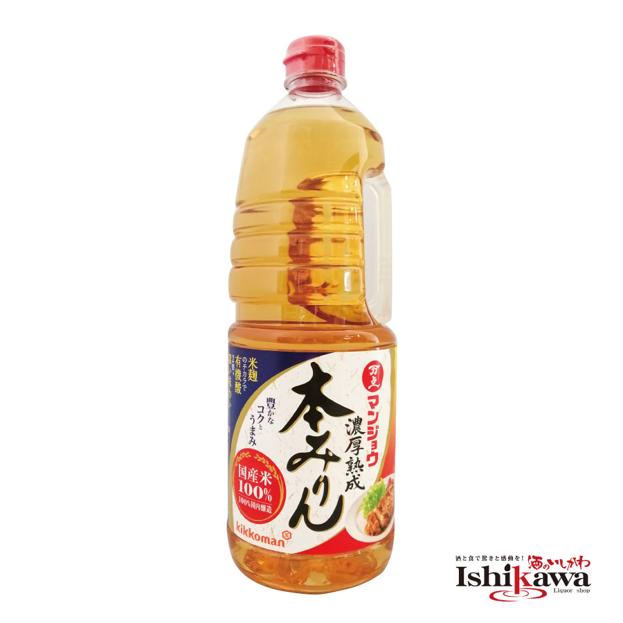 万上（マンジョウ）濃厚熟成　本みりん 味醂 1800ml キッコーマン