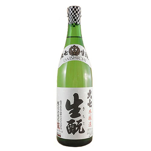 大七 生もと 本醸造 大七酒造 720ml 福島県 生酛 きもと キモト ふくしまプライド 送料無料