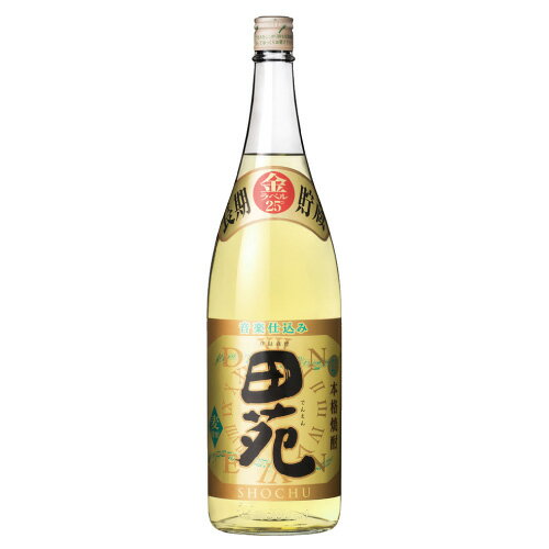 田苑 焼酎 田苑酒造 樽貯蔵麦焼酎 田苑 金ラベル 1800ml 1.8L 鹿児島県 25度