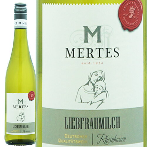 生産国ドイツ生産地域ラインヘッセン生産者名Peter Mertes 色白味わいやや甘 / ライトボディ容量750mlアルコール度数（%）9.5%葡萄品種リースリング、シルヴァナー、ミュラー・トゥルガウ、ケルナー商品情報「聖母の乳」という名の、ドイツを代表する甘口白ワインの一つ。ドイツ南西のラインヘッセン地区にあったリープフラウエンキルヘ（聖母教会）で修道僧たちが作っていたワインを「リープフラウミルヒ（「聖母の乳」）」と名づけたのが始まり。林檎や蜂蜜の香り。フレッシュでフルーティーな果実味とマイルドな甘味が魅力。色合いについて 輝きのある淡い金色。 香りについて 林檎や蜂蜜の香りにミルクを感じさせるノートがある。 味わいについて 新鮮でなめらかな、やや甘口。備考1. ラベルのデザインやヴィンテージ等が掲載の画像と異なる場合がございます。ヴィンテージ等のご確認については、ご購入前にお問い合わせ下さい。2. 同じ内容量の別な商品とまとめて出荷をご希望の場合、12本まで同じ送料で同梱する事ができます。関連商品はこちら【送料無料】【受注発注】 ペーターメル...9,595円