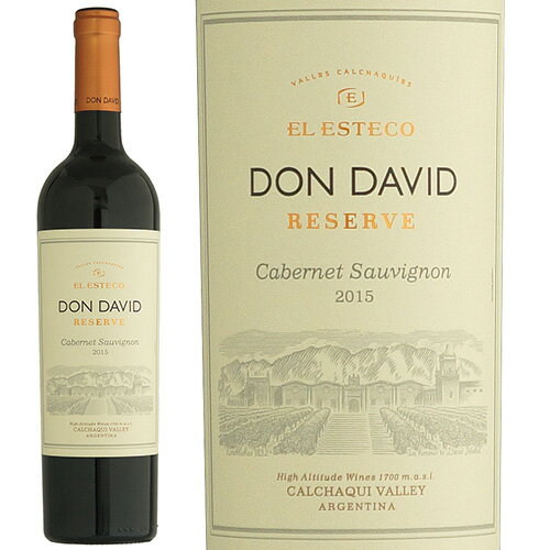 ドン ダビ カベルネソーヴィニヨン レゼルバ 750ml アルゼンチン フルボディ エル・エステコ 2019 Don David Cabernet Sauvignon Reserve mp