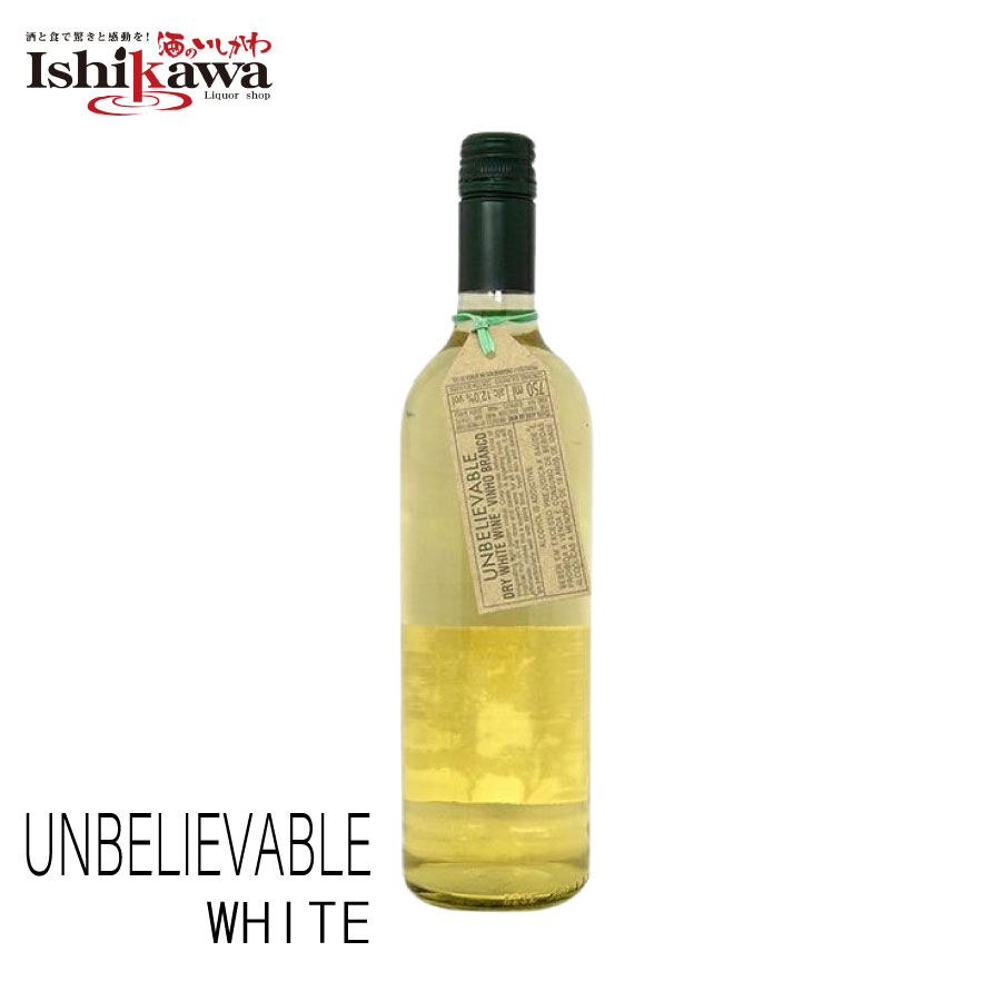 アンビリーバブル ホワイト 750ml 南アフリカ 白ワイン ANBELIEVABLE WHITE