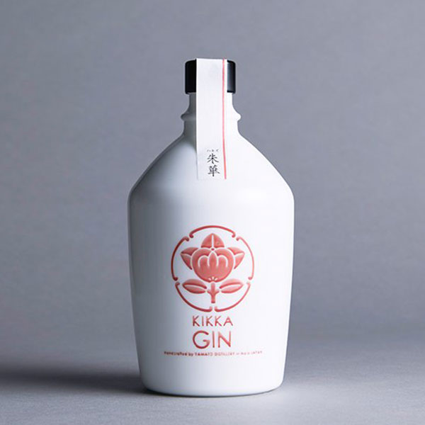 橘花KIKKA GIN 朱華(はねず) 700ml クラフトジン 【箱付き】