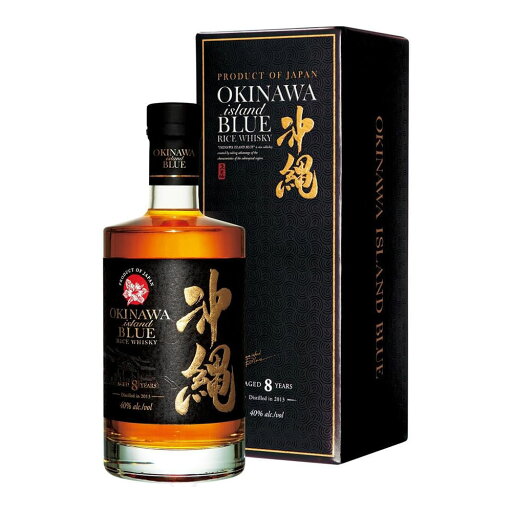 沖縄 ISLAND BLUE 8年 40度 700ml 箱付き 沖縄 ISLAND BLUE 8年 40度 700ml 箱付き