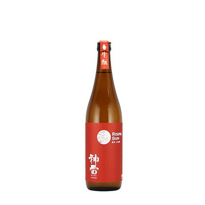 神雷(しんらい)　 生もと(きもと)純米 山田錦　RISING　SUN(ライジングサン)　720ml