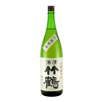 竹鶴(たけつる)　門藤夢様(もんどうむよう)　合鴨農法米　純米　1800ml