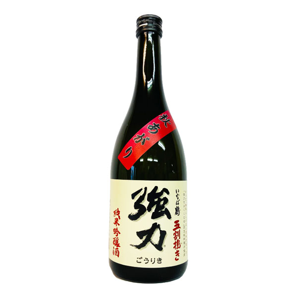 いなば鶴 純米吟醸 五割搗き 強力 秋あがり 720ml［蔵元直送］［常温］【3～4営業日以内に出荷】［月間優良ショップ受賞］