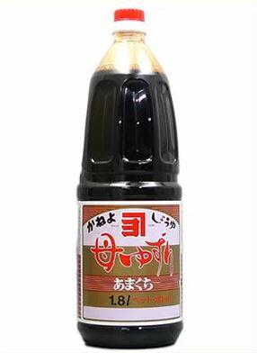 カネヨ販売　母ゆずり　甘口（あまくち） 1800ml　九州・鹿児島醤油