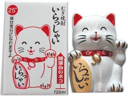 いらっしゃい招き猫　25度　720ml　藤居酒造のサムネイル