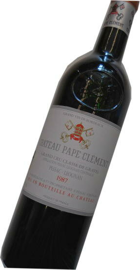 昭和62年の誕生年ワイン　1987年　シャトー・パプ・クレマン　750ml 　箱入りギフトラッピング　[1987]　Chateau Pape Clement　グラーヴ・グラン・クリュ・クラッセ