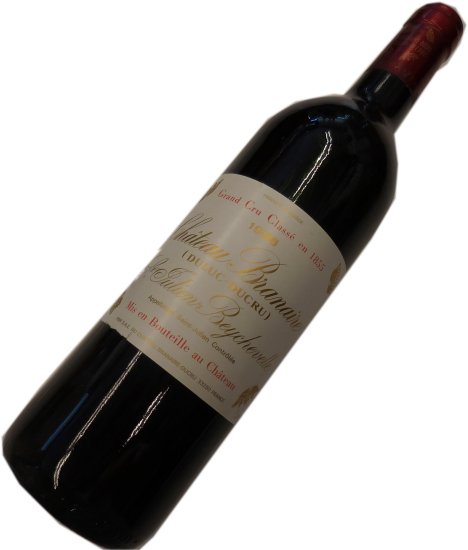 昭和61年の誕生年ワイン　1986年　シャトー・ブラネール・デュクリュ 　箱入りギフトラッピング　[1986]　Chateau Cantemerle　サン・ジュリアン 格付け4級