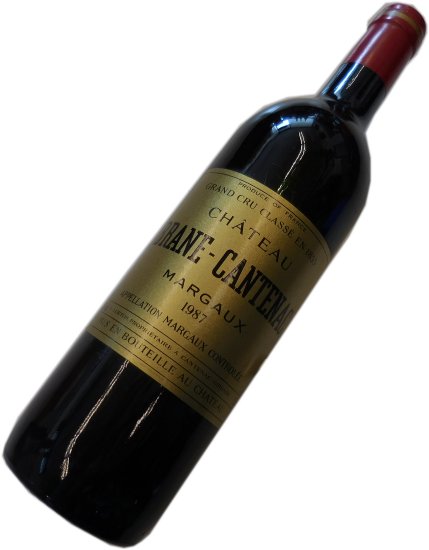昭和62年の誕生年ワイン　1987年　シャトー・ブラーヌ・カントナック 　箱入りギフトラッピング　[1987]　Chateau Brane Cantenac　マルゴー格付2級