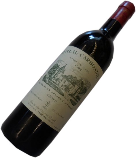 昭和57年の誕生年ワイン　1982年　シャトー・カルボニュー・ルージュ　箱入りギフトラッピング　[1982]　Chateau Carbonnieux Rouge　グラーブ・クリュクラッセ