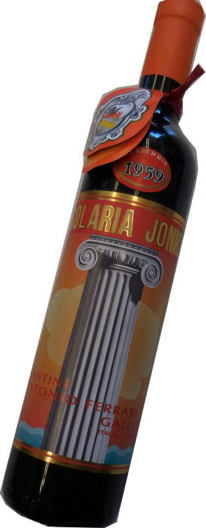 昭和34年の誕生年ワイン　1959年　アントニオ・フェッラーリ ソラリア・イオニカ　赤　濃厚甘口ワイン　箱入りギフトラッピング　[1959]　Antonio Ferrari Solaria Jonica
