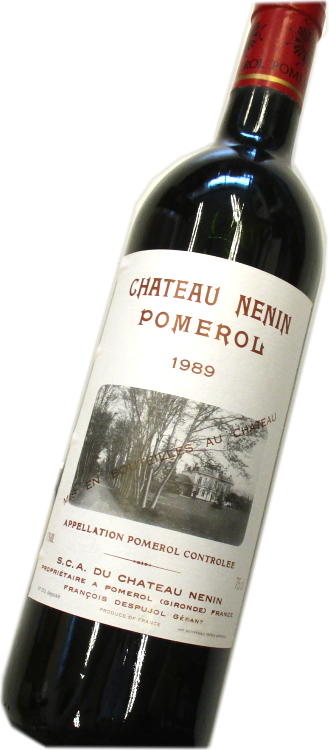昭和64年、平成元年の誕生年ワイン　1989年　シャトー・ネナン　箱入りギフトラッピング　[1989]　Chateau Nenin