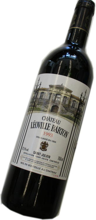 平成5年の誕生年ワイン　1993年　シャトー・レオヴィル バルトン　箱入りギフトラッピング　　Chateau Leoville Barton 　サン ジュリアン格付け2級